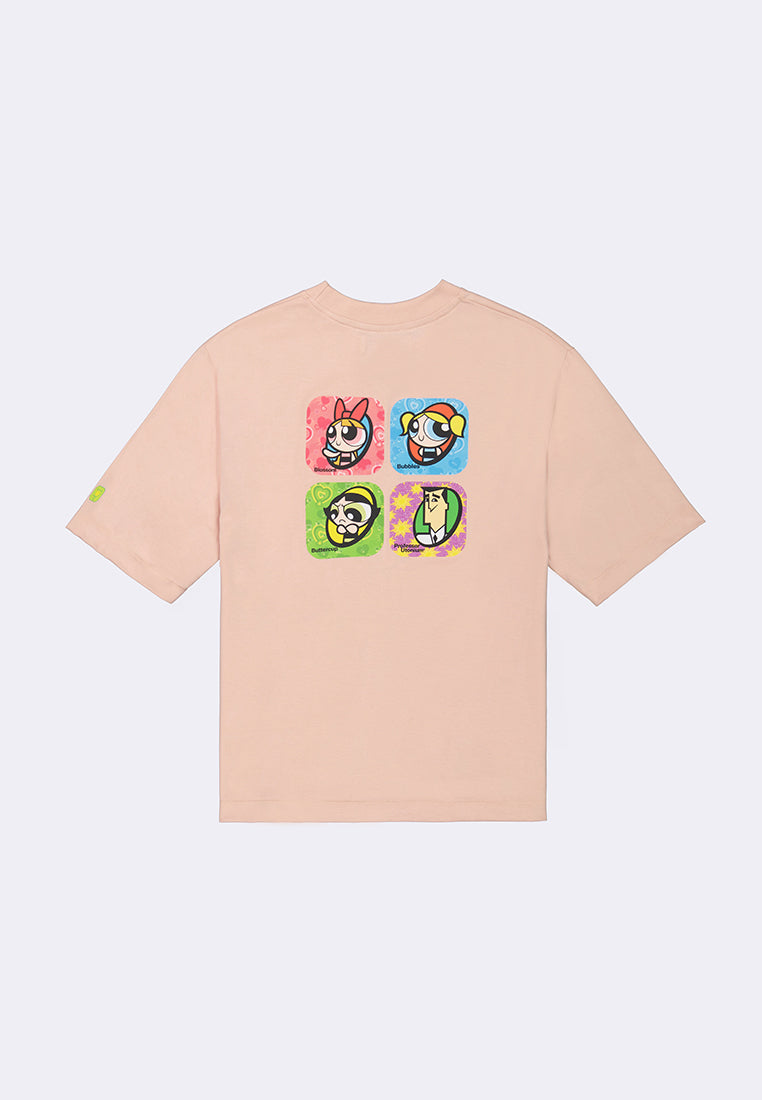 Bench x The Powerpuff Girls Women's Round Neck Graphic T-Shirt