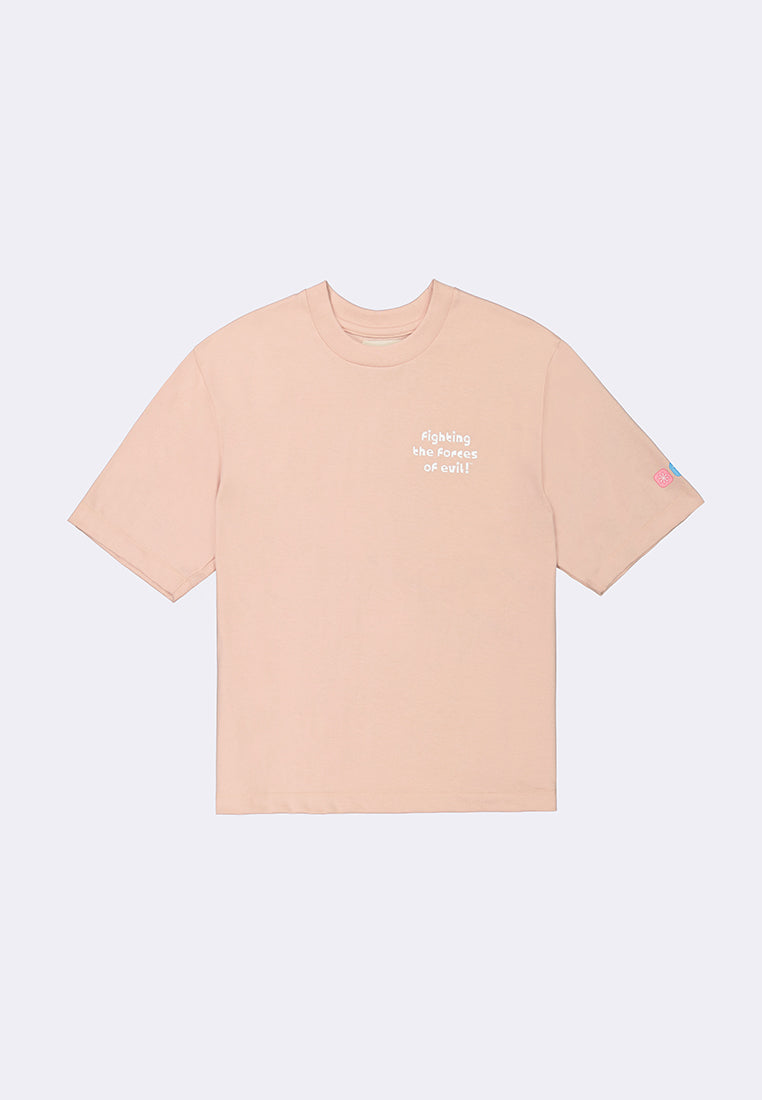 Bench x The Powerpuff Girls Women's Round Neck Graphic T-Shirt