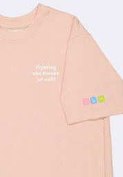 Bench x The Powerpuff Girls Women's Round Neck Graphic T-Shirt