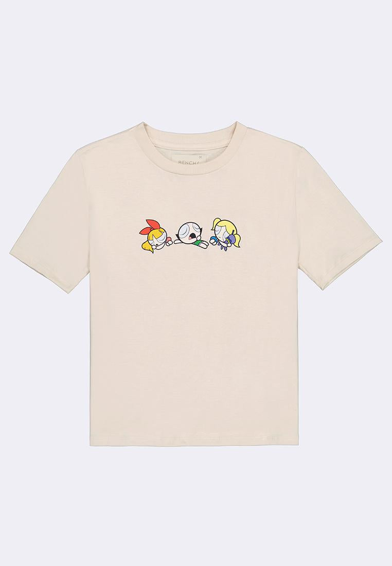 Bench x The Powerpuff Girls Women's Classic Fit Graphic T-Shirt