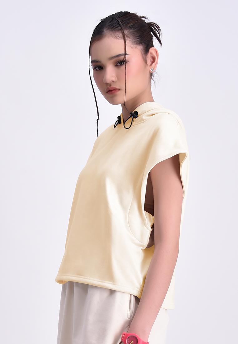 Women's Oversized Cropped Hoodie