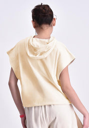 Women's Oversized Cropped Hoodie