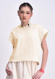 Women's Oversized Cropped Hoodie