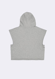 Women's Oversized Cropped Hoodie