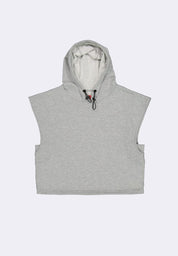 Women's Oversized Cropped Hoodie