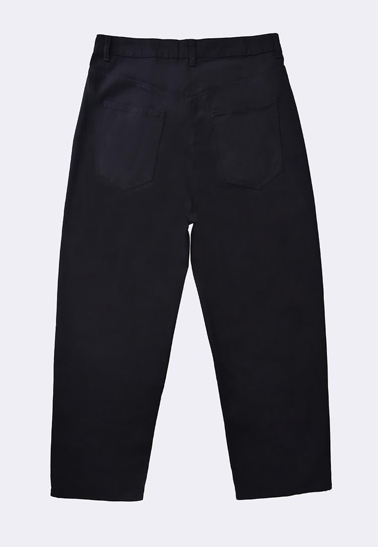 Women's High Waist Balloon Ankle Length Denim Pants
