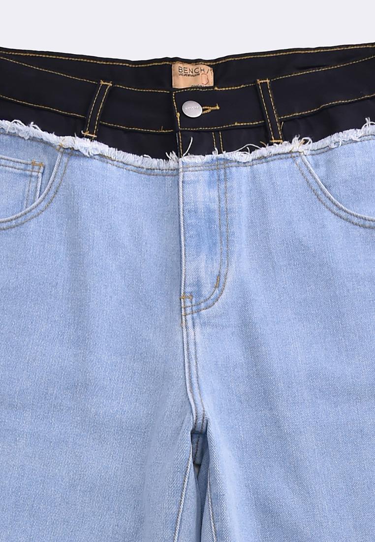 Women's Two Tone High Waist Pants