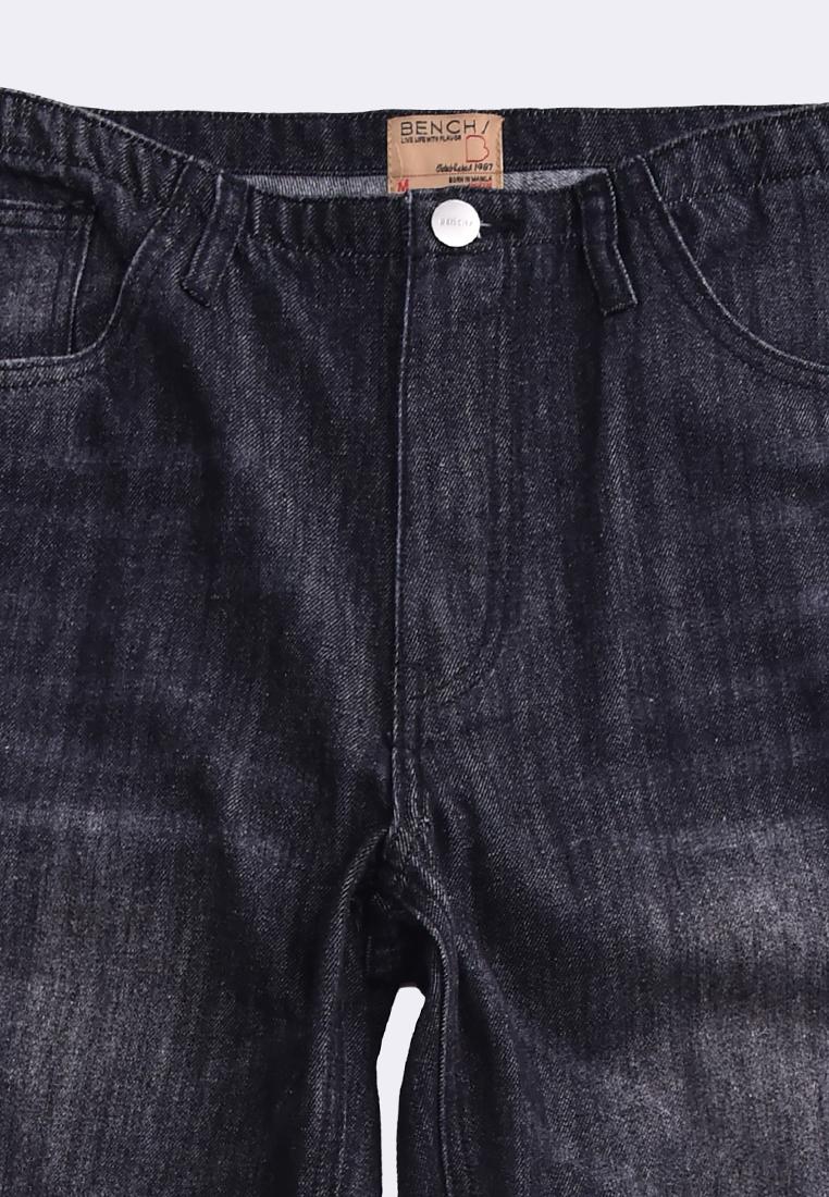 Women's Faded Denim Pants