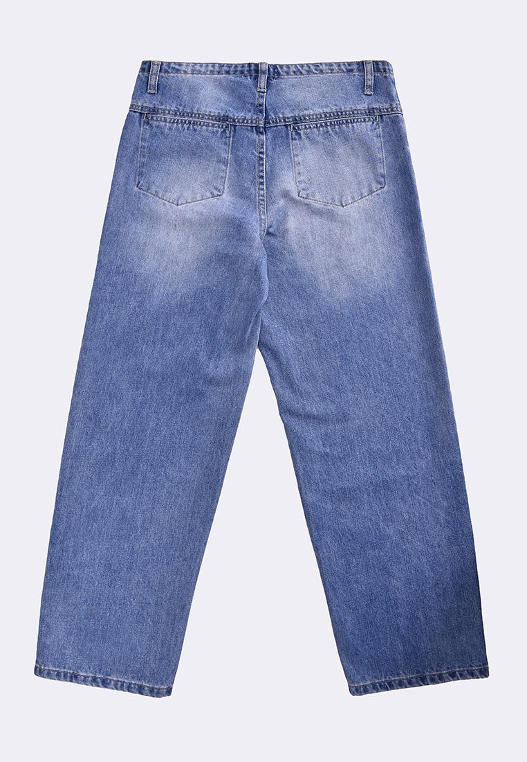 Women's Faded Denim Pants