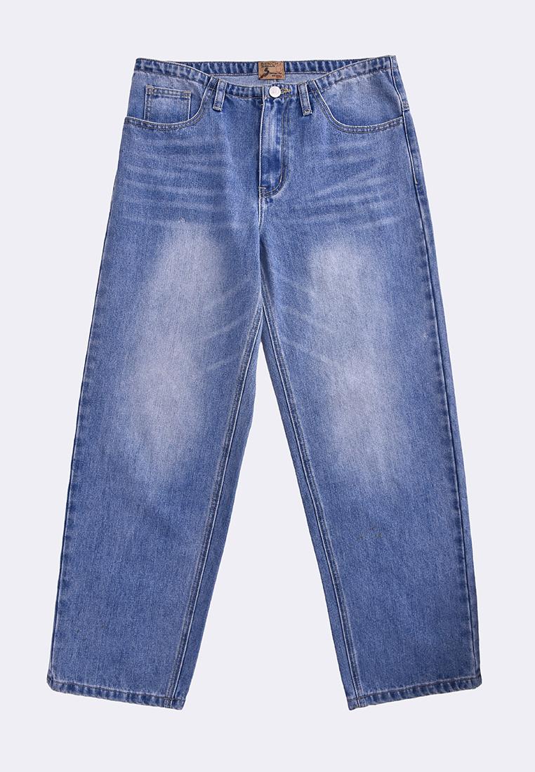 Women's Faded Denim Pants