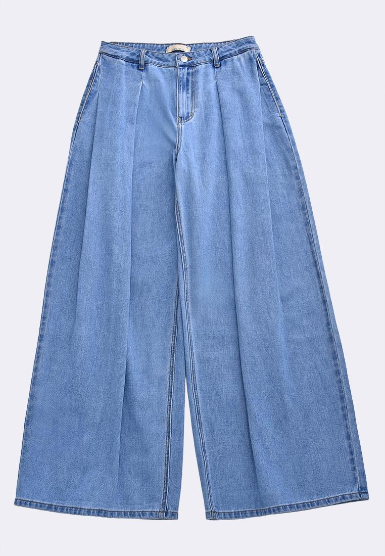 Women's Baggy Pleated Pants