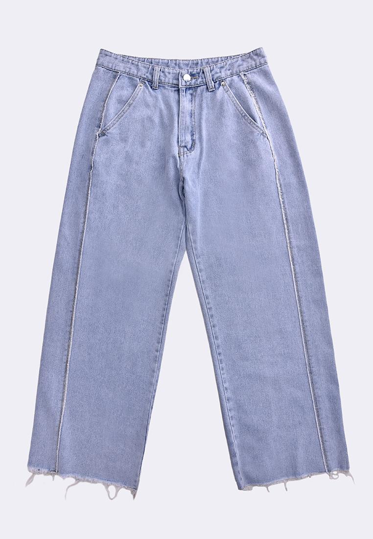 Women's Wide Leg Fringe Pants