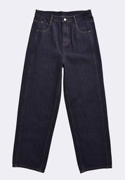 Women's Denim Pants Straight Cut