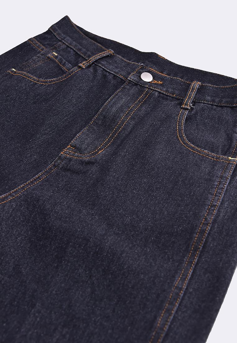 Women's Denim Pants Straight Cut