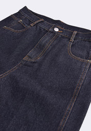 Women's Denim Pants Straight Cut