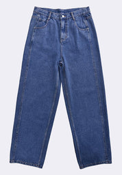 Women's Denim Pants Straight Cut