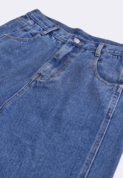 Women's Denim Pants Straight Cut