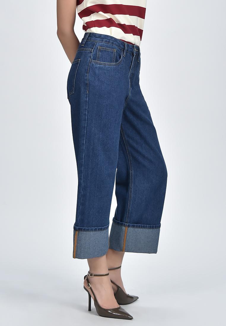 Women's Wide Leg Denim Pants