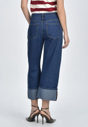 Women's Wide Leg Denim Pants