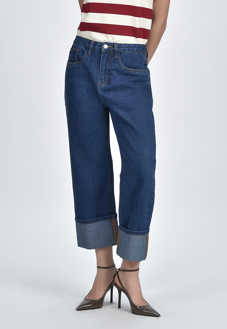 Women's Wide Leg Denim Pants