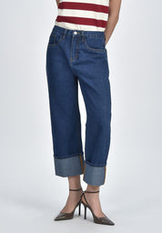 Women's Wide Leg Denim Pants