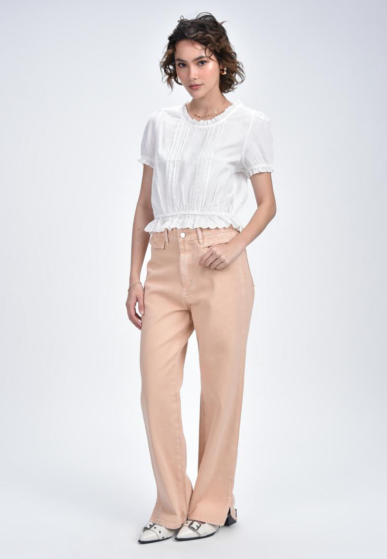 Women's Straight Fit Denim Pants