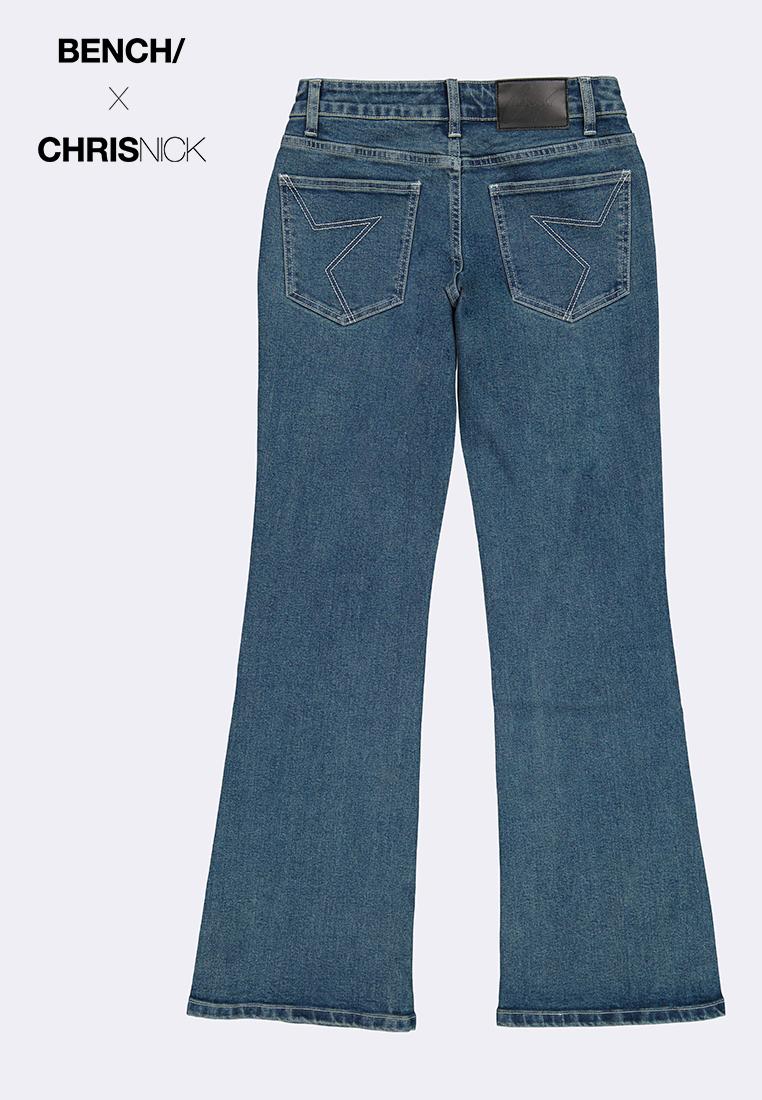 Bench x Chris Nick Womens Bootcut Denim Pants