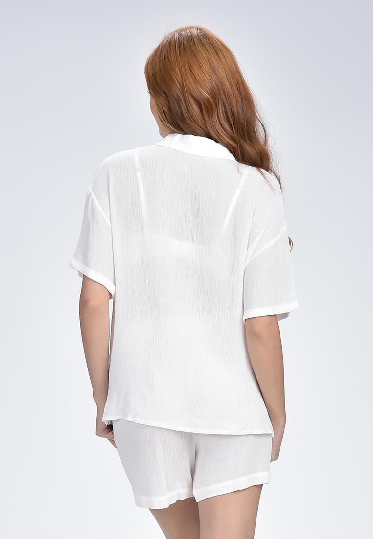 Women's Woven Loungewear Set