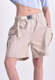 Women's Convertible Wide Leg High Waist Cargo Trouser