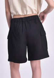 Women's Convertible Wide Leg High Waist Cargo Trouser