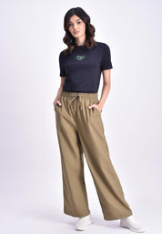 Women's Full Length Drawstring Relaxed Pants