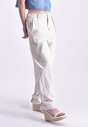 Women's Pleated Pants