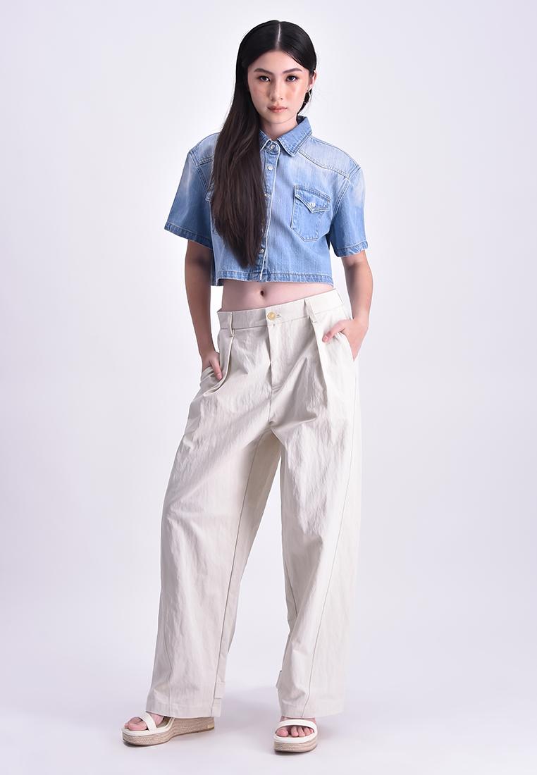 Women's Pleated Pants