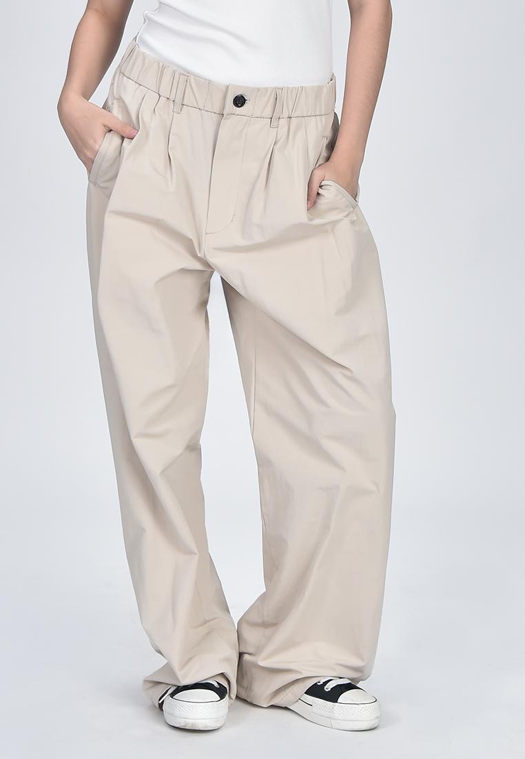 Women's Double Pleated Pants