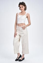 Women's Wide Leg Woven Pants