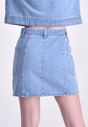 Women's Denim Mini Skirt