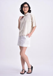Women's Boxy Resort Shirt