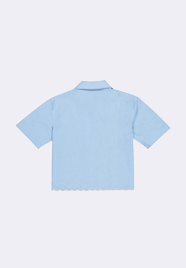 Women's Short Sleeve Boxy Shirt
