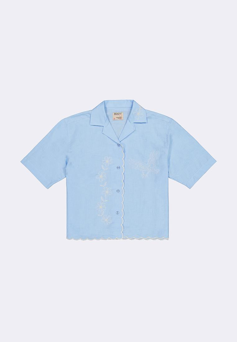 Women's Short Sleeve Boxy Shirt
