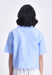 Women's Short Sleeve Boxy Shirt