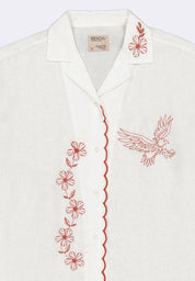 Women's Short Sleeve Boxy Shirt