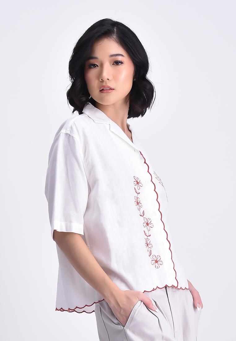 Women's Short Sleeve Boxy Shirt