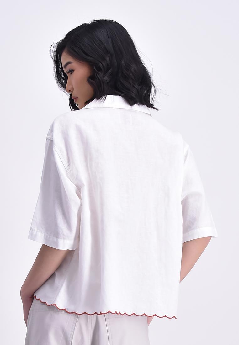 Women's Short Sleeve Boxy Shirt