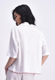 Women's Short Sleeve Boxy Shirt