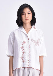 Women's Short Sleeve Boxy Shirt