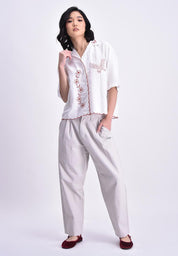 Women's Short Sleeve Boxy Shirt