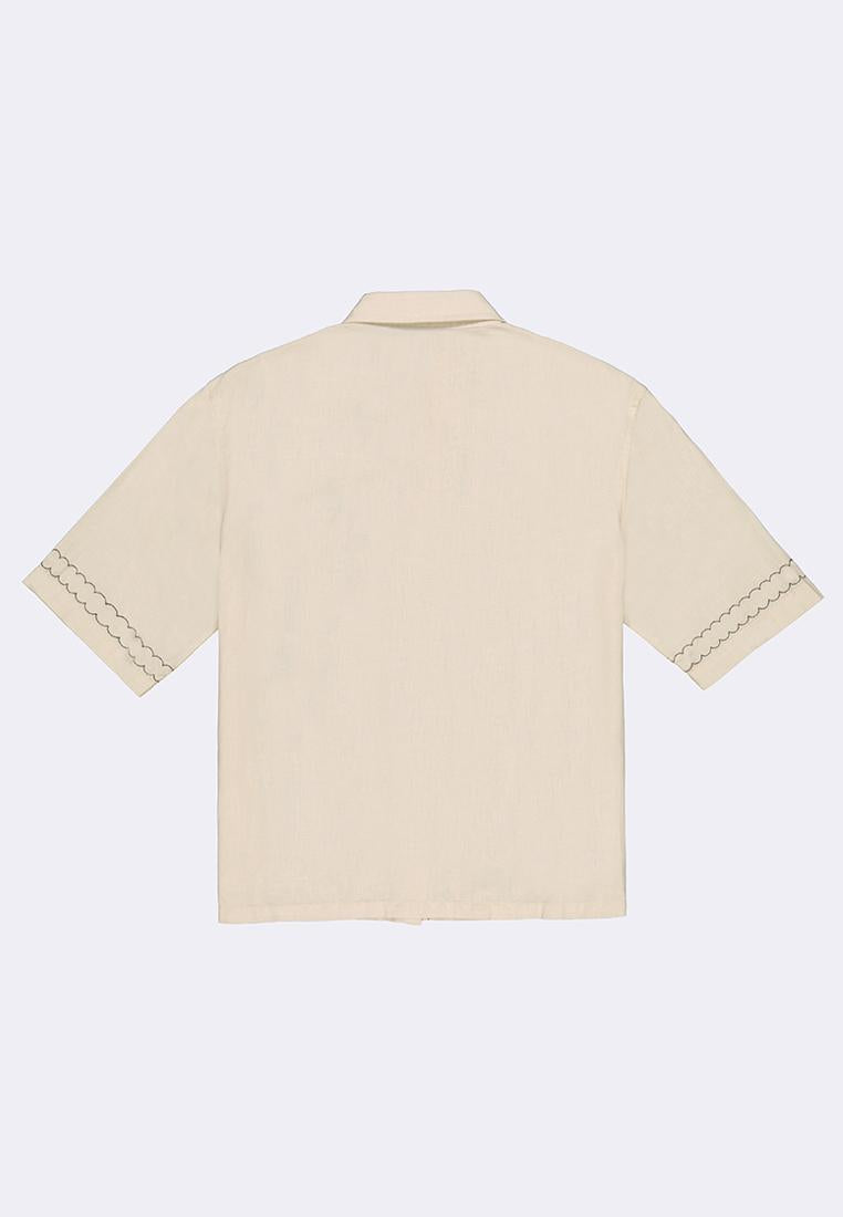 Women's Short Sleeve Boxy Shirt
