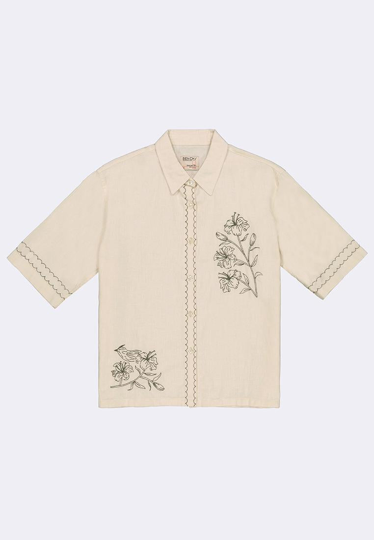 Women's Short Sleeve Boxy Shirt