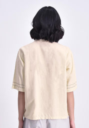 Women's Short Sleeve Boxy Shirt