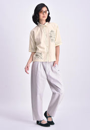 Women's Short Sleeve Boxy Shirt